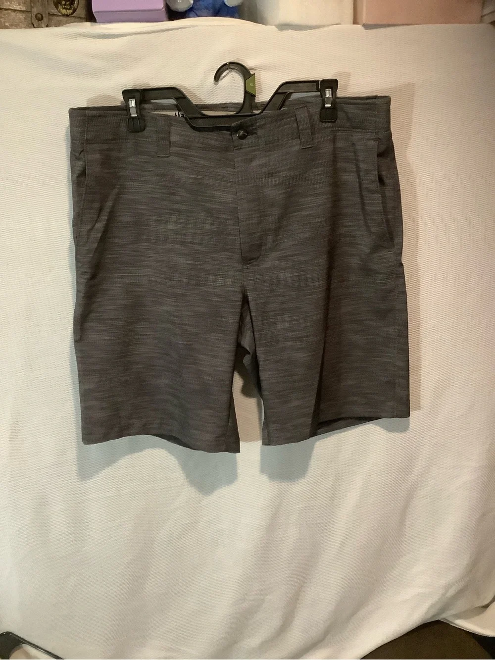Callaway Men's Heathered Charcoal Golf Shorts